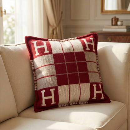 Heritage Check Pillow